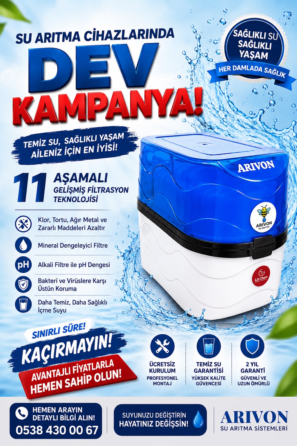 ARIVON 12 LİTRELİK 